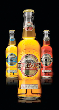Innis & Gunn: Blonde, Original and Rum Cask (left to right)