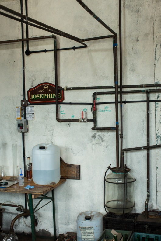 The Somerset Distillery - Spirit Safe