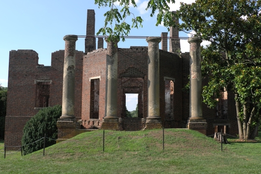 Barboursville, the ruined Jefferson-designed house